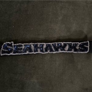 Seahawks sequined head band